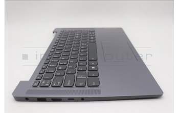 Lenovo 5CB1R61070 C-Cover with keyboard, Nordic, Arctic Grey, Backlight, Non_FingerPrint