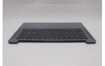 Lenovo 5CB1R61070 C-Cover with keyboard, Nordic, Arctic Grey, Backlight, Non-FingerPrint, UK