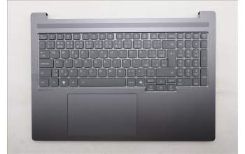 Lenovo 5CB1R61101 C-Cover with keyboard, Czech Slovakian, Luna Grey, DIS, UK