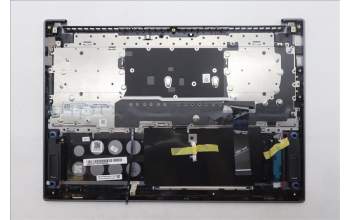 Lenovo 5CB1R61103 C-Cover with keyboard, US English Euro, Luna Grey, DIS, US