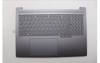 Lenovo 5CB1R61139 C-Cover with keyboard, Hebrew, Luna Grey, UMA, US