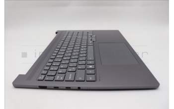 Lenovo 5CB1R61139 C-Cover with keyboard, Hebrew, Luna Grey, UMA, US
