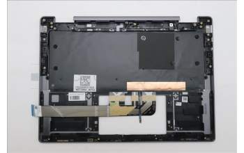 Lenovo 5CB1R61256 C-Cover with keyboard, Hungarian, Luna Grey, Non-FingerPrint, Puresight Logo, UK