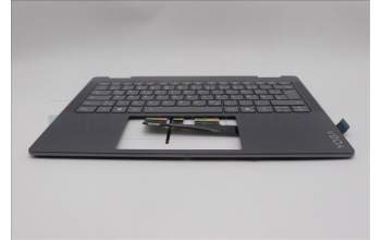 Lenovo 5CB1R61259 C-Cover with keyboard, German, Luna Grey, Non_FingerPrint, Puresight Logo