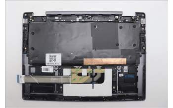 Lenovo 5CB1R61262 C-Cover with keyboard, Portuguese, Luna Grey, Non-FingerPrint, Puresight Logo, UK