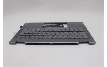 Lenovo 5CB1R61270 C-Cover with keyboard, UK English, Luna Grey, Non-FingerPrint, Puresight Logo, UK