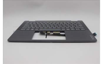 Lenovo 5CB1R61278 C-Cover with keyboard, French, Luna Grey, Non_FingerPrint, Puresight Logo