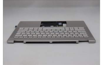 Lenovo 5CB1R61322 C-Cover with keyboard, Greek, Seashell, Non-FingerPrint, Puresight Logo, US