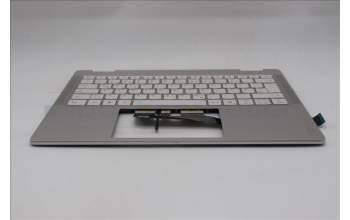 Lenovo 5CB1R61323 C-Cover with keyboard, German, Seashell, Non-FingerPrint, Puresight Logo, UK