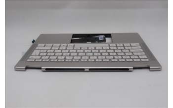 Lenovo 5CB1R61334 C-Cover with keyboard, UK English, Seashell, Non_FingerPrint, Puresight Logo