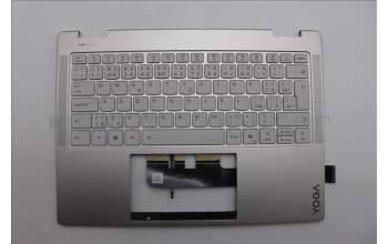 Lenovo 5CB1R61337 C-Cover with keyboard, Czech Slovakian, Seashell, Non-FingerPrint, Puresight Logo, UK