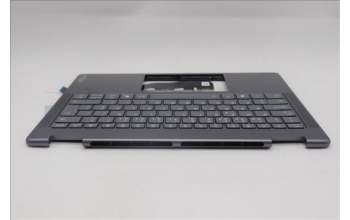 Lenovo 5CB1R61527 C-Cover with keyboard, Portuguese, Luna Grey, FingerPrint, Non-Puresight Logo, UK