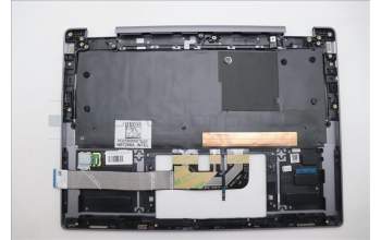 Lenovo 5CB1R61535 C-Cover with keyboard, UK English, Luna Grey, FingerPrint, Non-Puresight Logo, UK