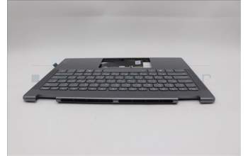 Lenovo 5CB1R61552 C-Cover with keyboard, Hebrew, Luna Grey, Non-FingerPrint, Non-Puresight Logo, US
