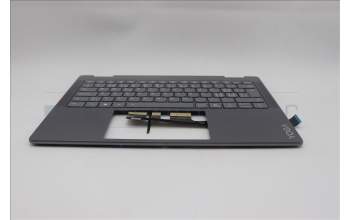 Lenovo 5CB1R61561 C-Cover with keyboard, Switzerland, Luna Grey, Non-FingerPrint, Non-Puresight Logo, UK