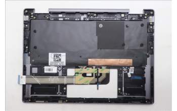 Lenovo 5CB1R61574 C-Cover with keyboard, Ukraine, Luna Grey, Non-FingerPrint, Non-Puresight Logo, US
