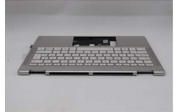 Lenovo 5CB1R61625 C-Cover with keyboard, UK English, Seashell, Non-FingerPrint, Non-Puresight Logo, UK