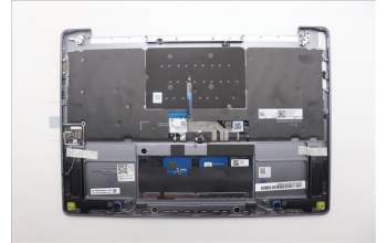 Lenovo 5CB1R61644 C-Cover with keyboard, English, Luna Grey, Puresight Logo, Screw, US