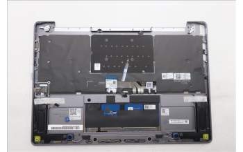 Lenovo 5CB1R61646 C-Cover with keyboard, French, Luna Grey, Puresight Logo, Screw, US