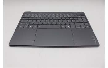 Lenovo 5CB1R61649 C-Cover with keyboard, German, Luna Grey, Puresight Logo, Screw, UK