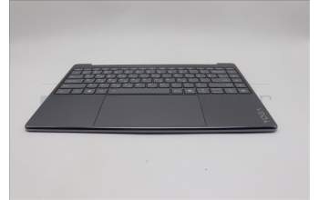 Lenovo 5CB1R61650 C-Cover with keyboard, Greek, Luna Grey, Puresight Logo, Screw, US