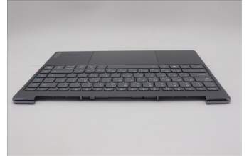 Lenovo 5CB1R61681 C-Cover with keyboard, Hebrew, Luna Grey, Non-Puresight Logo, Screw, US