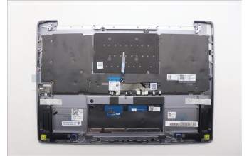 Lenovo 5CB1R61688 C-Cover with keyboard, Nordic, Luna Grey, Non-Puresight Logo, Screw, UK