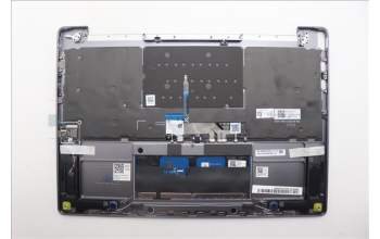 Lenovo 5CB1R61689 C-Cover with keyboard, Portuguese, Luna Grey, Non-Puresight Logo, Screw, UK