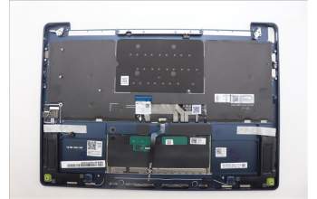 Lenovo 5CB1R61709 C-Cover with keyboard, German, Cosmic Blue, Puresight Logo, Screw, UK