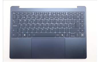 Lenovo 5CB1R61719 C-Cover with keyboard, Portuguese, Cosmic Blue, Puresight Logo, Screw, UK