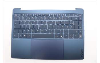 Lenovo 5CB1R61736 C-Cover with keyboard, French, Cosmic Blue, Non-Puresight Logo, Screw, US