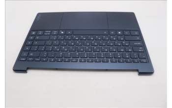 Lenovo 5CB1R61741 C-Cover with keyboard, Hebrew, Cosmic Blue, Non-Puresight Logo, Screw, US