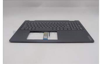 Lenovo 5CB1R68013 C-Cover with keyboard, Spanish, Luna Grey, Puresight Logo, FingerPrint, UK