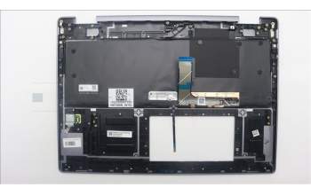 Lenovo 5CB1R68024 C-Cover with keyboard, UK English, Luna Grey, Non-Puresight Logo, FingerPrint, UK