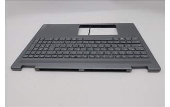 Lenovo 5CB1R68062 C-Cover with keyboard, German, Luna Grey, Non-Puresight Logo, Non-FingerPrint, UK