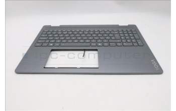 Lenovo 5CB1R68084 C-Cover with keyboard, UK English, Luna Grey, Non_Puresight Logo, Non_FingerPrint