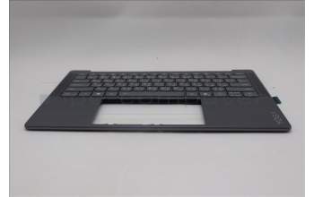 Lenovo 5CB1R68302 C-Cover with keyboard, Arabic, Luna Grey, Puresight Logo, US