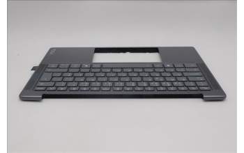 Lenovo 5CB1R68309 C-Cover with keyboard, Portuguese, Luna Grey, Puresight Logo, UK