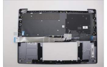 Lenovo 5CB1R68333 C-Cover with keyboard, Hebrew, Luna Grey, Non-Puresight Logo, US