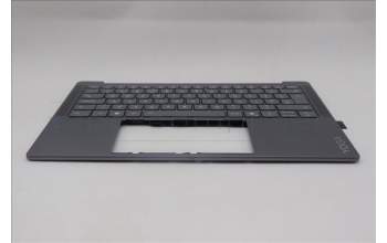 Lenovo 5CB1R68335 C-Cover with keyboard, UK English, Luna Grey, Non-Puresight Logo, UK