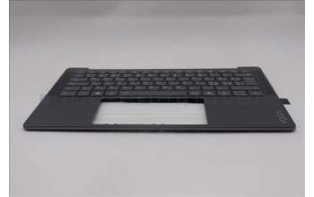 Lenovo 5CB1R68336 C-Cover with keyboard, Italian, Luna Grey, Non-Puresight Logo, UK