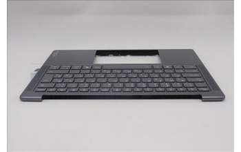 Lenovo 5CB1R68349 C-Cover with keyboard, Slovenian, Luna Grey, Non-Puresight Logo, UK