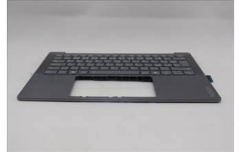 Lenovo 5CB1R68352 C-Cover with keyboard, Czech Slovakian, Luna Grey, Non-Puresight Logo, UK