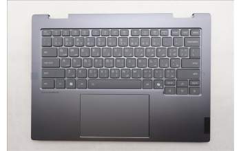 Lenovo 5CB1R70696 C-Cover with keyboard, Arabic, Luna Grey, Backlight, US