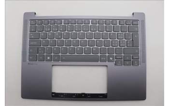 Lenovo 5CB1R71079 C-Cover with keyboard, Switzerland, Luna Grey, UK