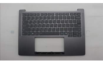 Lenovo 5CB1R71149 C-Cover with keyboard, Greek, Luna Grey, US