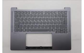 Lenovo 5CB1R71161 C-Cover with keyboard, Portuguese, Luna Grey, UK