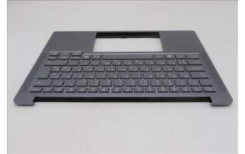 Lenovo 5CB1R71171 C-Cover with keyboard, Slovenian, Luna Grey, UK