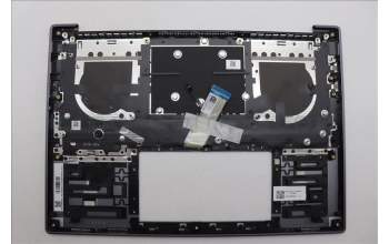 Lenovo 5CB1R71172 C-Cover with keyboard, Switzerland, Luna Grey, UK