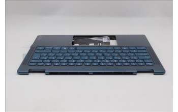 Lenovo 5CB1R71277 C-Cover with keyboard, Slovenian, Tidal Teal, Non-FingerPrint, Puresight Logo, UK